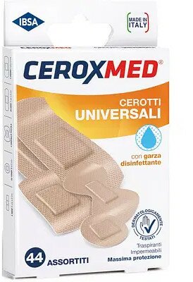 Cerotti universali ceroxmed assortiti 44 pezzi
