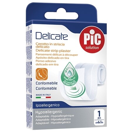 Cerotto delicate striscia antibatterica 6 x 100 cm 1 pezzo