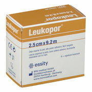Leukopor Cerotto rocchetto TNT bianco 2,5x920 cm dispenser