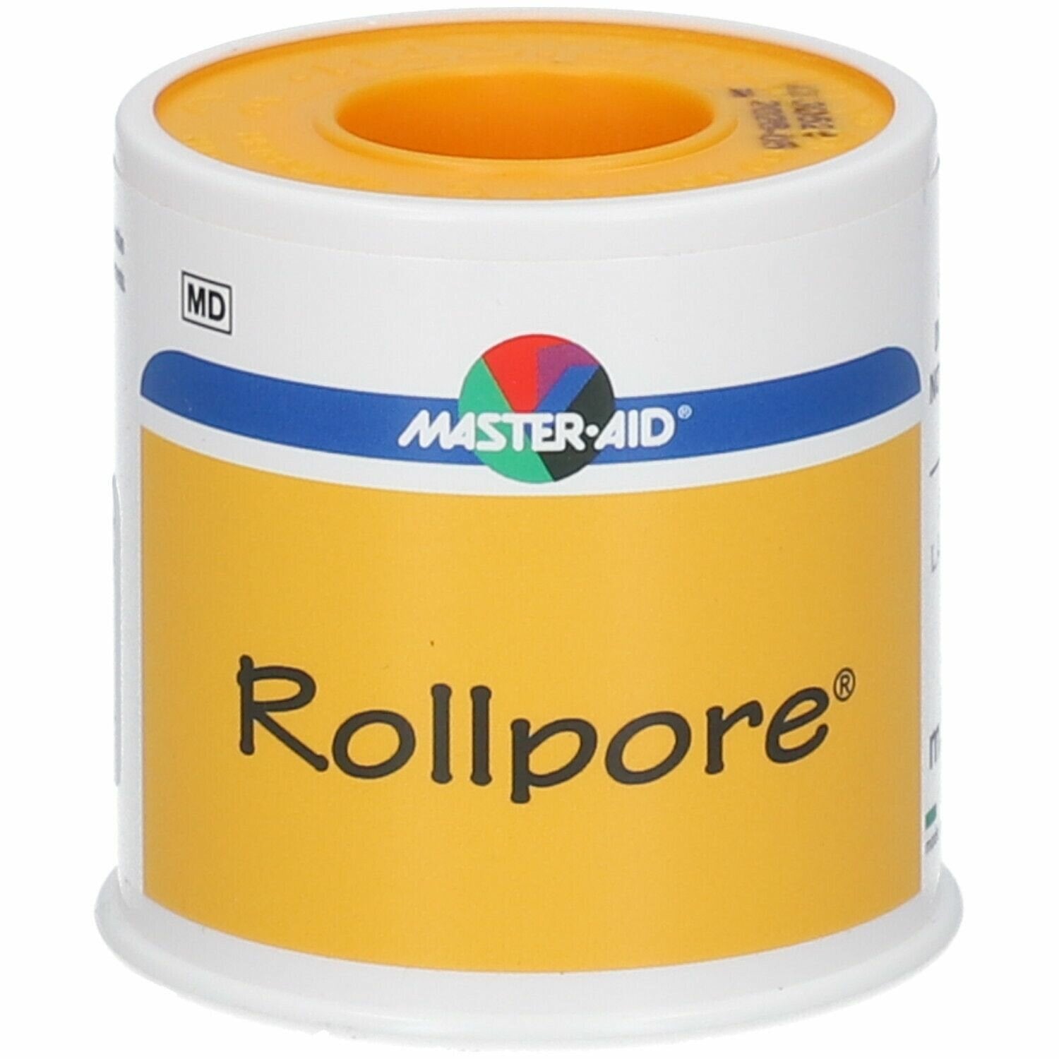 Cerotto in rocchetto master-aid rollpore tessuto non tessuto5x5