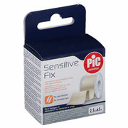 Cerotto in rocchetto pic sensitive fix tela 2,5x500 cm con fustella 1 pezzo