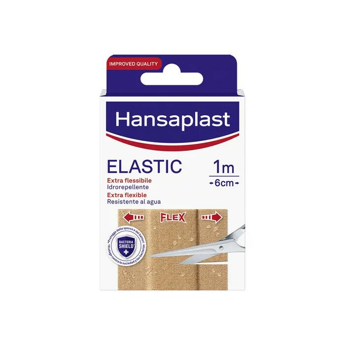 Cerotto in striscia hansaplast pretagliato elastico 10 pezzi