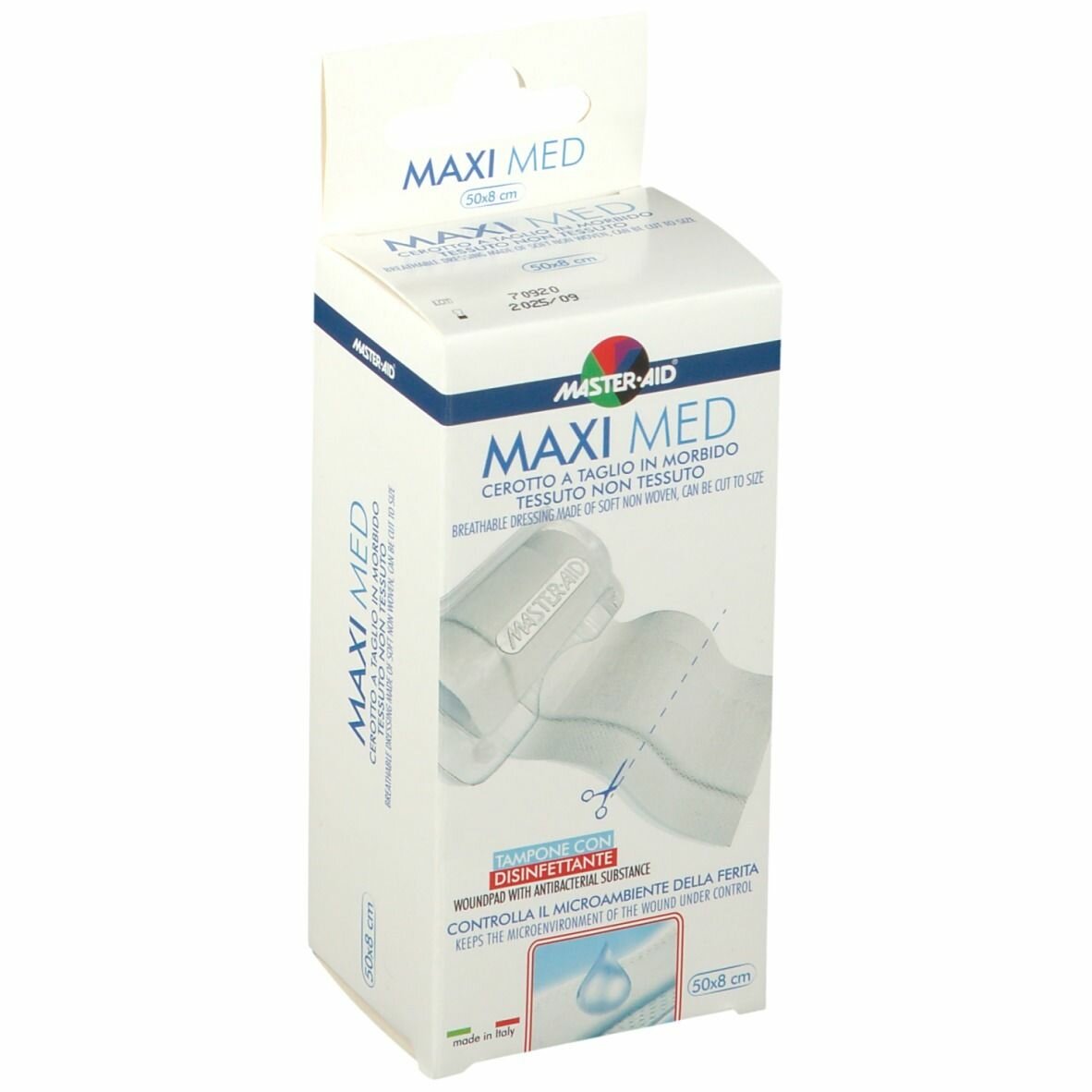 Cerotto master-aid maximed strisce tagliate 50x8