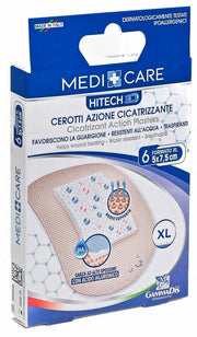 Cerotto medicare cicatrizzanti 7,5x5 6 pezzi