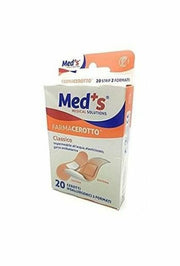 Cerotto meds strips poliuretano ipoallergenico classico l/xl20 pezzi