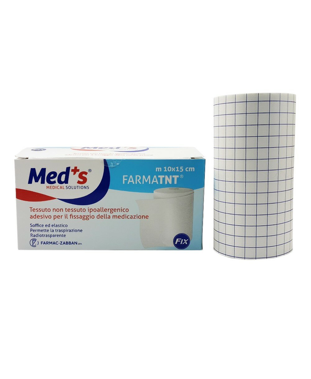 Cerotto meds tessuto non tessuto fix ipoallergenico adesivo1000x15cm