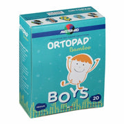 Cerotto oculare per ortottica ortopad boys m 5,4x7,6 20 pezzi