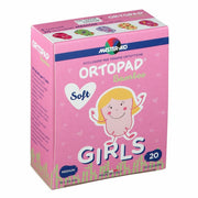 Cerotto oculare per ortottica ortopad soft girls m 20 pezzi