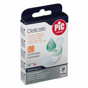 Cerotto pic delicate 19x72 mm antibatterico 20 pezzi