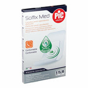 Pic Soffix Med Cerotto post-operatorio delicato 5 pezzi 15x10cm