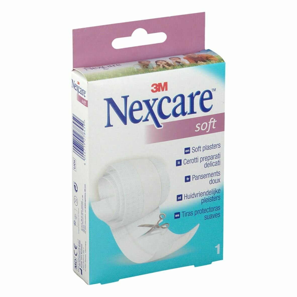 Cerotto soft a striscia nexcare dimensione 100x80