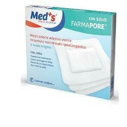 Meds pore medicazione adesiva 9x600cm 5 pezzi