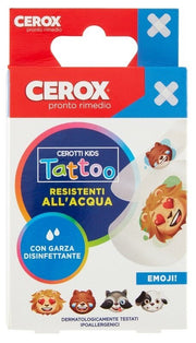 Cerox plus 3d cerotti tattoo kids 20 pezzi