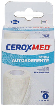Ceroxmed Benda Autoaderente cm 6x4 m
