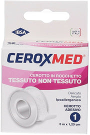 Ceroxmed Cerotto in Rocchetto TNT m 5x1,25 cm