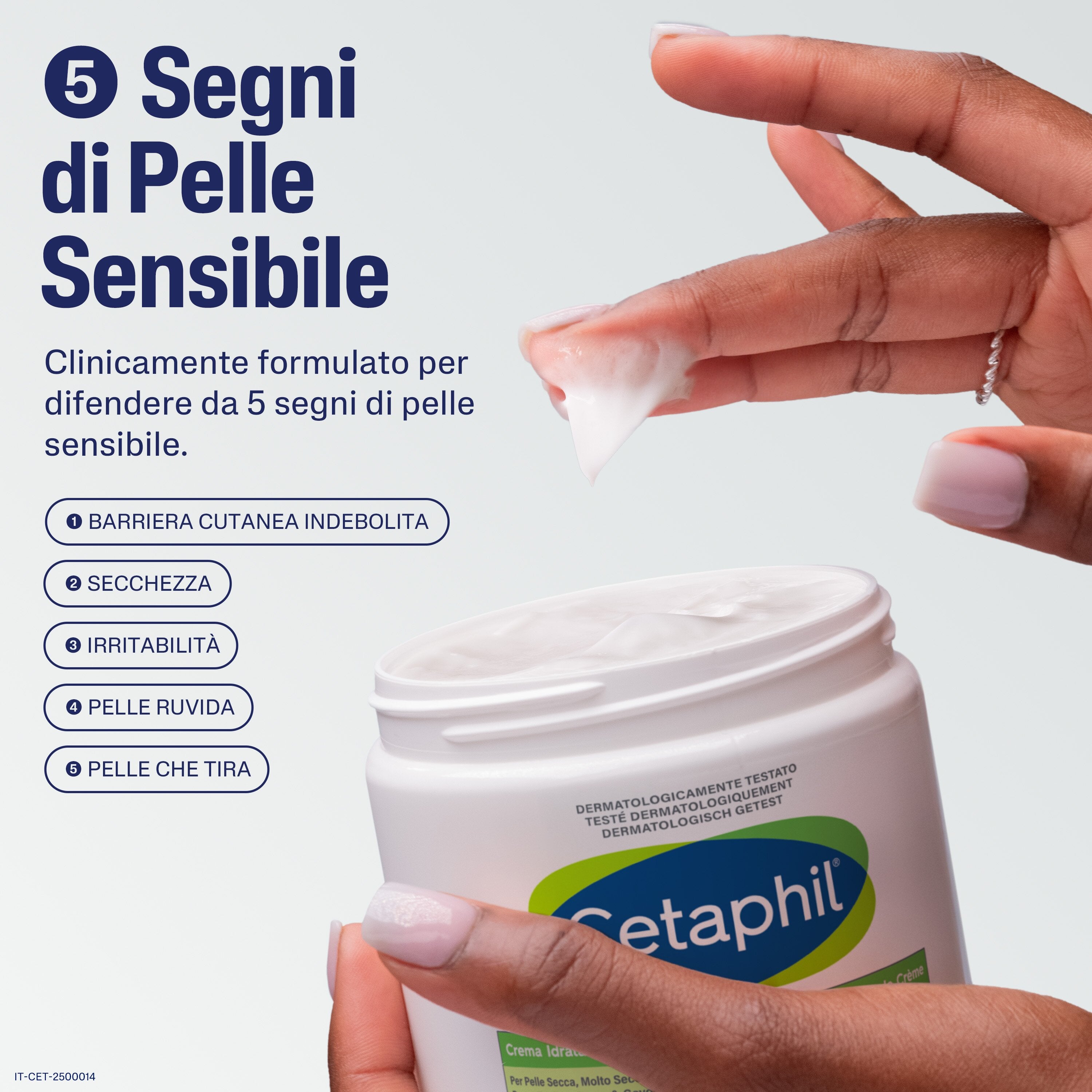 Cetaphil Crema Idratante Viso e Corpo Idratazione intensa 450 g