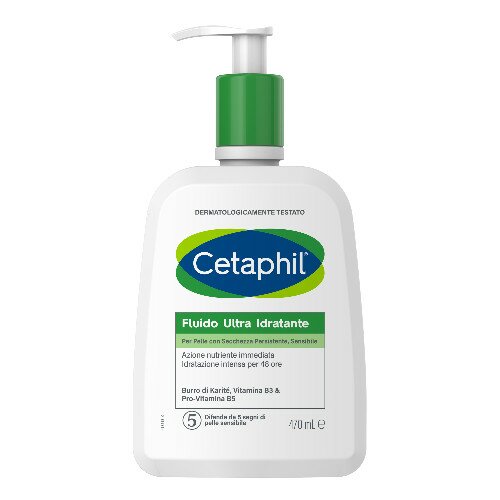 Cetaphil Fluido Crema Viso Ultra Idratante 470 ml
