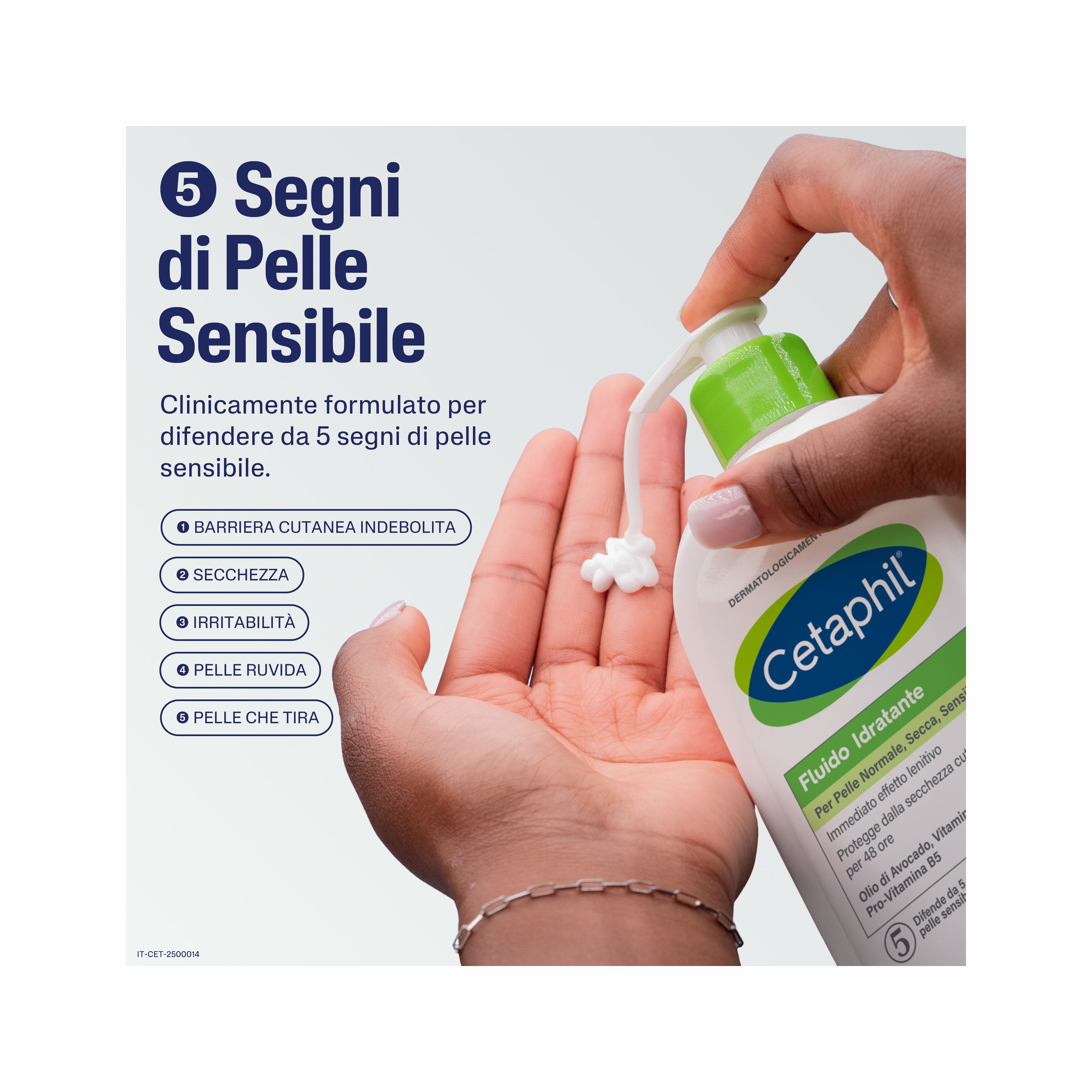 Cetaphil Fluido Idratante per Pelle Normale e Secca 470 ml