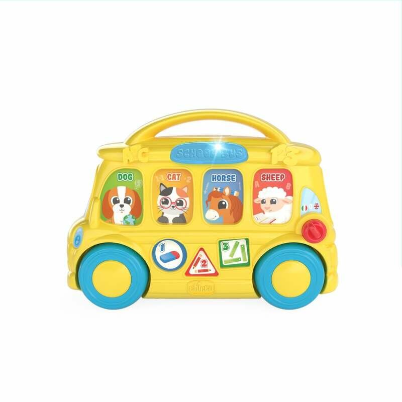 Chicco ABC School Bus Parlante Gioco Interattivo da +9 Mesi