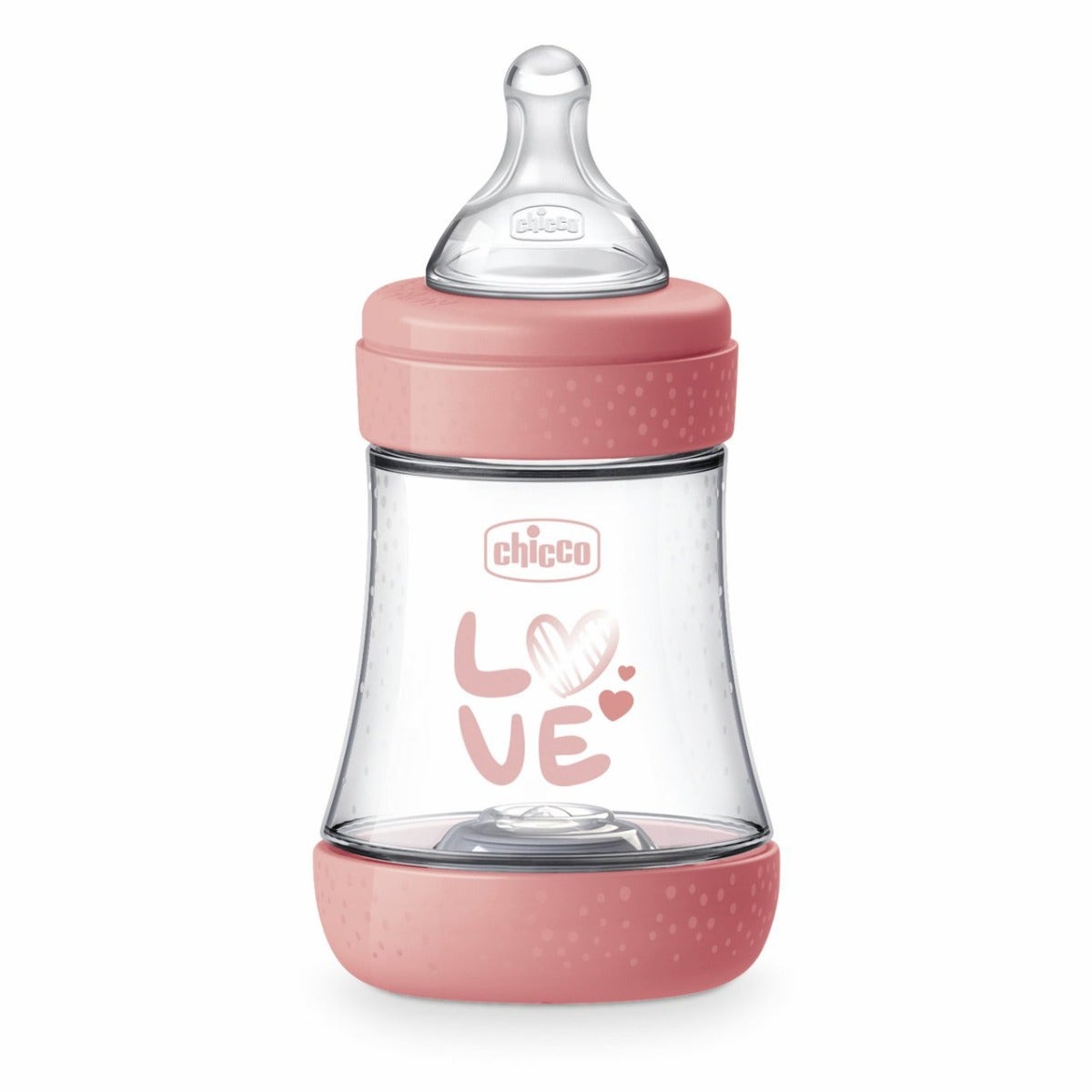 Chicco biberon neonato perfect 5 biberon rosa flusso lento 150 ml 0mesi+