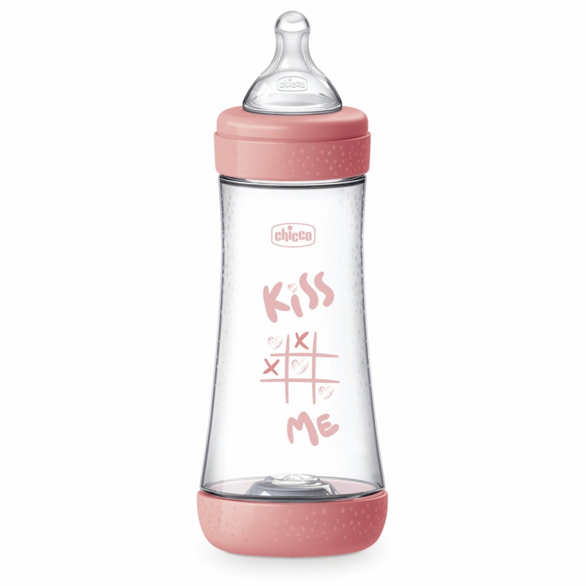 Chicco biberon neonato perfect 5 biberon rosa flusso veloce 300 ml 4mesi+