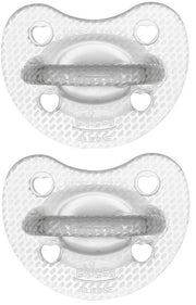 Chicco gommotto silicone crystal 2-6 mesi 2 pezzi