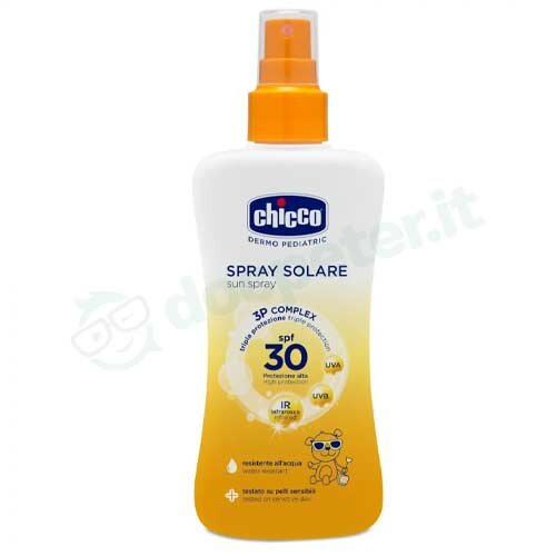 Chicco Protezione Solare Latte Spray Per Bambini SPF 30+ 150 ml