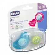 Chicco succhietto air boy in silicone 16-36 mesi 2 pezzi
