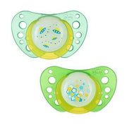 Chicco succhietto air lumi in silicone 6-16 mesi 2 pezzi