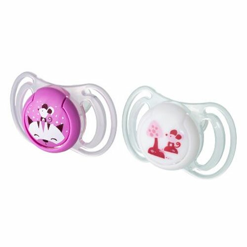 Chicco Succhietto Light Rosa Silicone 2-6 Mesi 2 Pezzi
