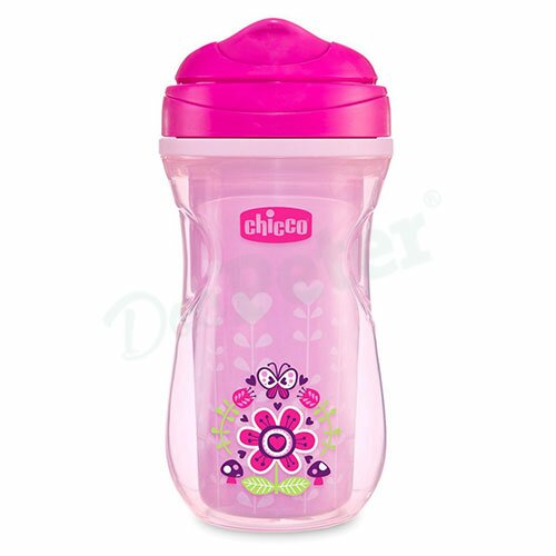 Chicco tazza active rosa 14 mesi+ pack 1