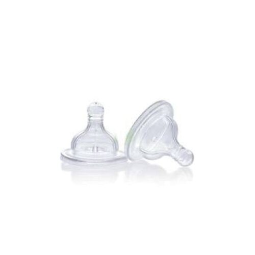 Chicco tettarella perfect 5 2m in silicone 2 fori 2 pezzi
