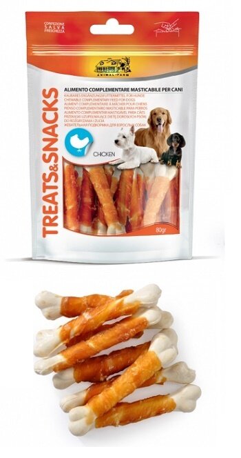 Chicken & bones 80 g