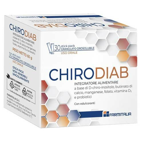 Chirodiab Integratore Coadiuvante per Dismetabolismo 30 bustine