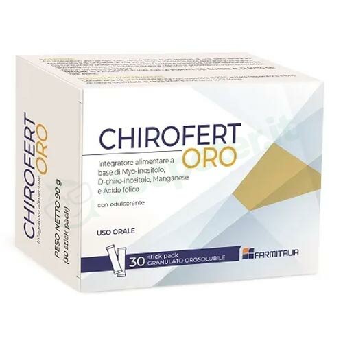 Chirofert oro 30 stick pack orosolubili
