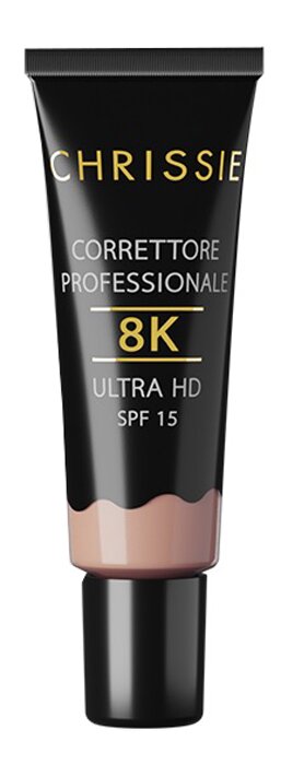 Chrissie 101 correttore professionale 8k ultra hd spf 15 10 ml