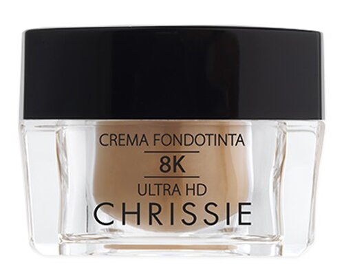 Chrissie 102 crema fondotinta 8k ultra hd spf 15 30 ml
