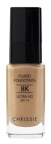 Chrissie 102 fluido fondotinta 8k ultra hd spf 15 30 ml