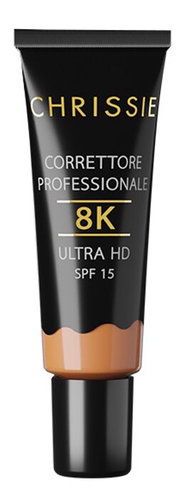 Chrissie 104 correttore professionale 8k ultra hd spf 15 10 ml