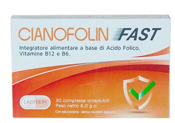 Cianofolin fast 30 compresse orosolubili