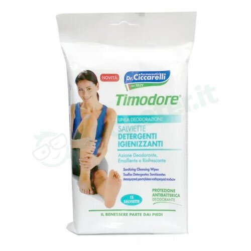 Ciccarelli Timodore Salviette Detergenti Igienizzanti Per Piedi 15 Pezzi