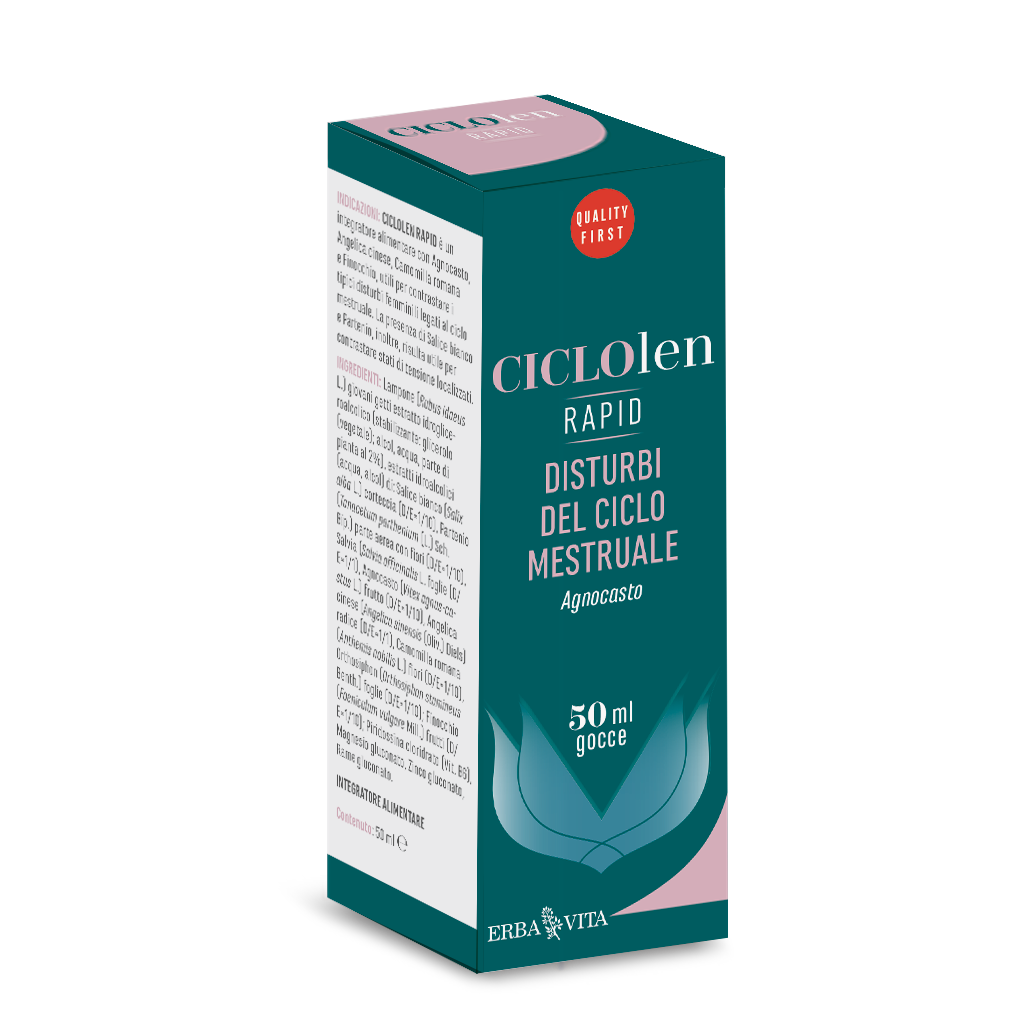 Erba Vita Ciclolen Rapid Gocce 50ml