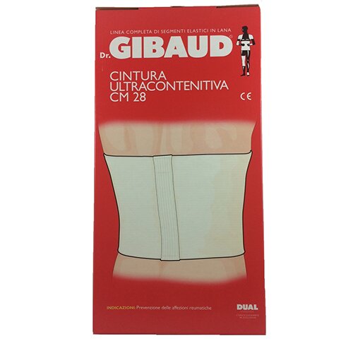 Cintura elastica ultracontenitiva 28cm gibaud misura a/6