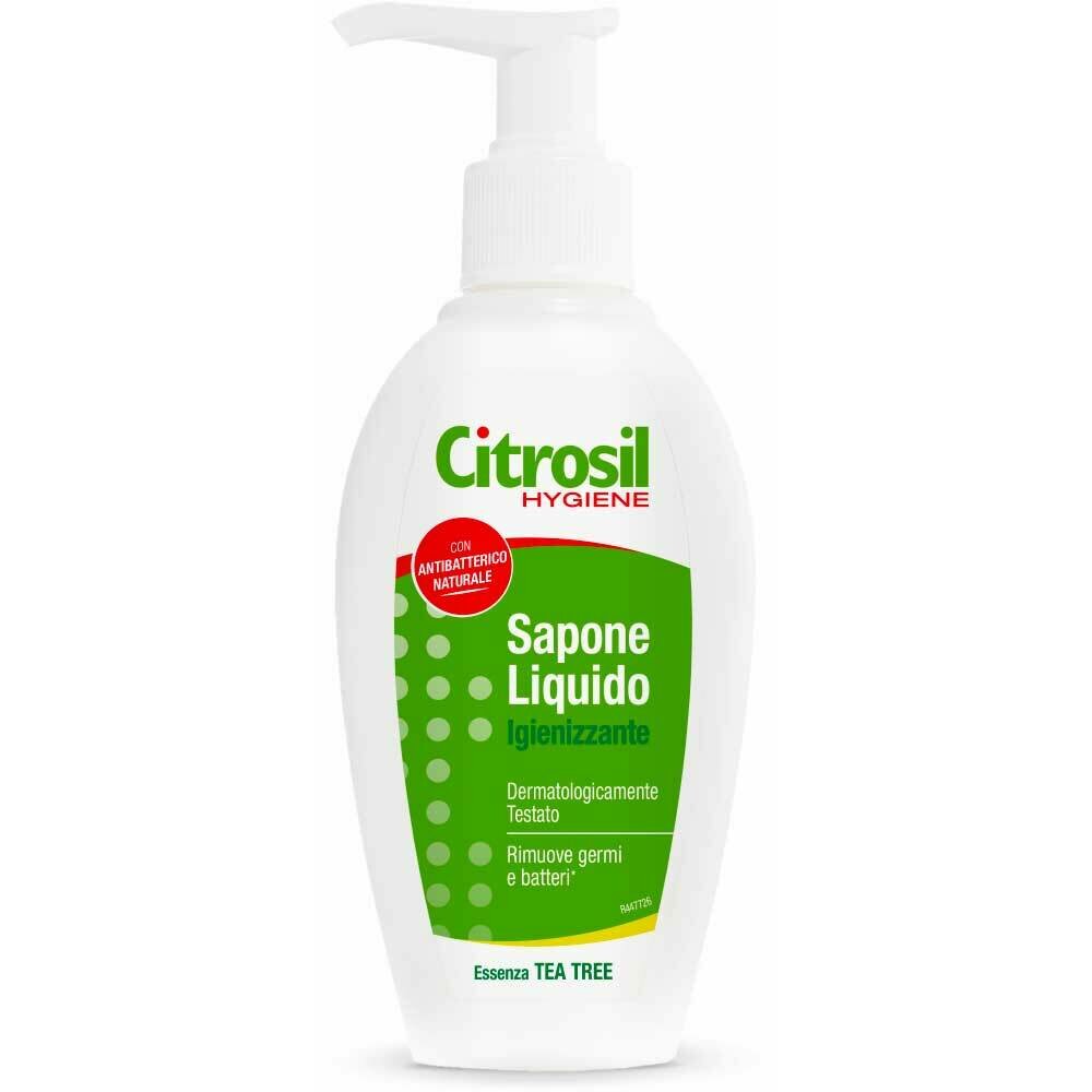 Citrosil Sapone Liquido Igienizzante Antibatterico Al Tea Tree 250 ml