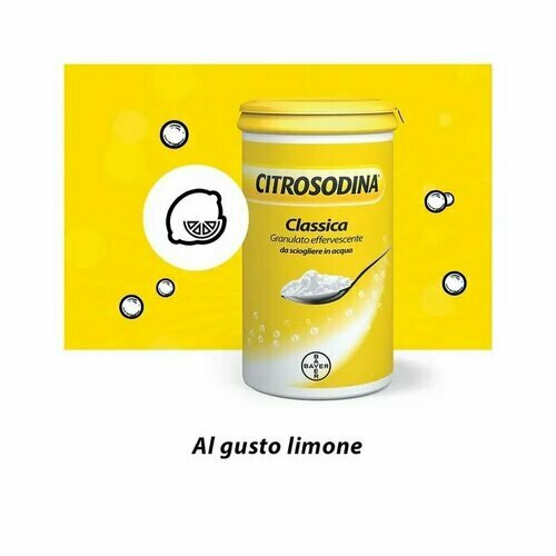 Citrosodina Granulato Effervescente Digestivo Contro Pesantezza di Stomaco 150g