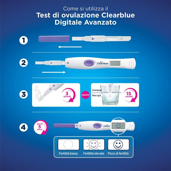 Clearblue digital test ovulazione doppio indicatore
