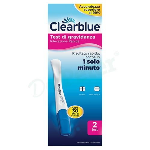Clearblue test gravidanza pregnancy visual 2 stick