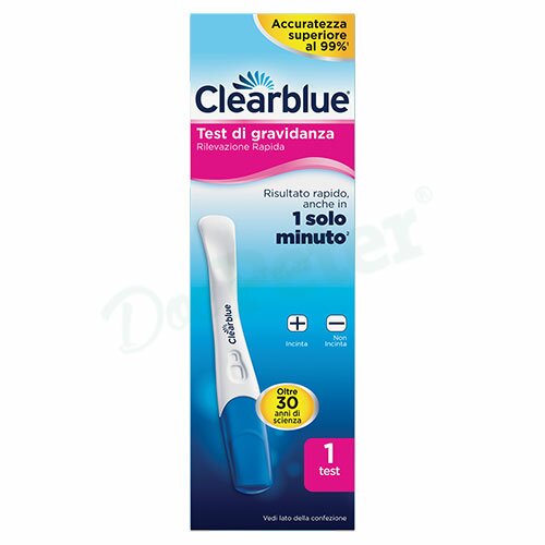 Clearblue Test Gravidanza Rilevazione Rapida 1 test