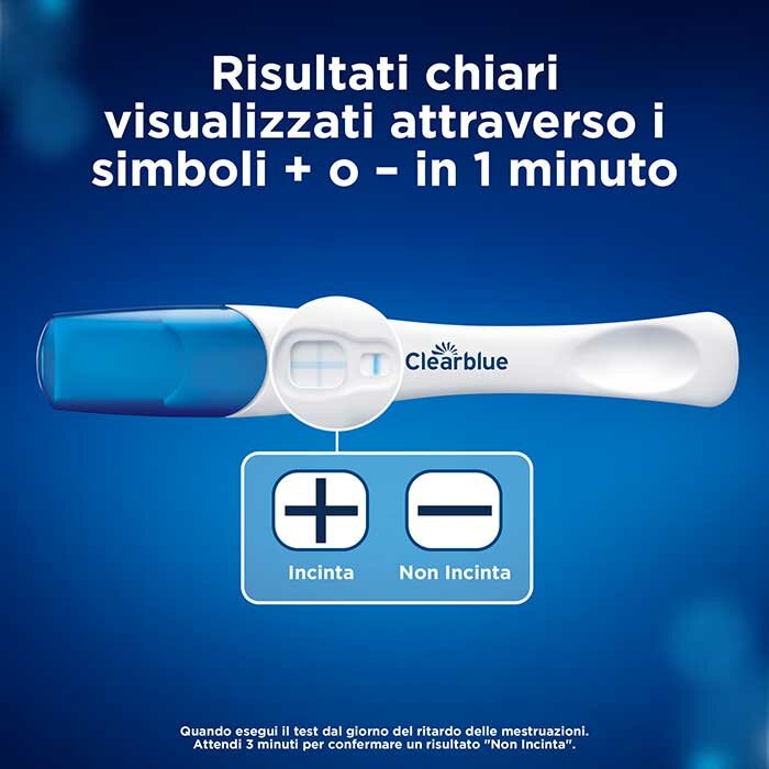 Clearblue Test Gravidanza Rilevazione Rapida 1 test