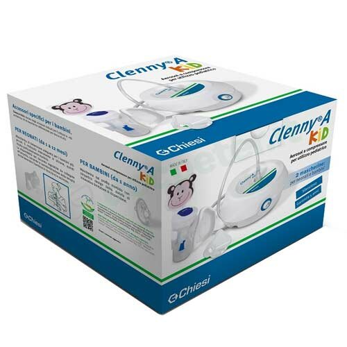 Clenny A Kid Aerosol a Compressore Pediatrico Neonati e Bambini